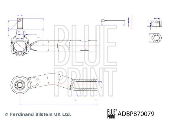 Купить T921 Polcar Наконечник рулевой тяги, внешний